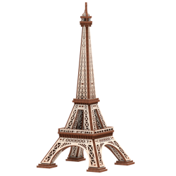Mr.Playwood Drewniany Model Puzzle 3D Wieża Eiffla