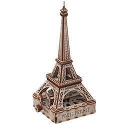 Mr.Playwood Drewniany Model Puzzle 3D Wieża Eiffla Eco-Light