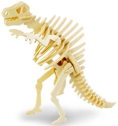 ROBOTIME Drewniane Puzzle 3D Dinozaur Spinozaur