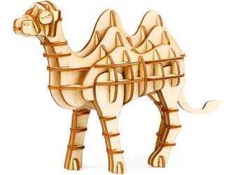 ROBOTIME Drewniane Puzzle 3D - Wielbłąd