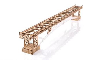Veter Models Drewniany Model Puzzle 3D Most do Pociągu