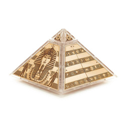 Veter Models Drewniany Model Puzzle 3D Szkatułka Piramida
