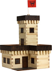 Walachia Składany Drewniany Model 3D Letni Zamek