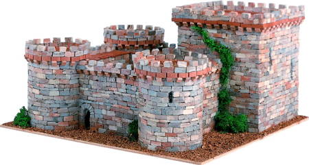 DOMUS KITS Składany Domek z Cegły 3D Castellum