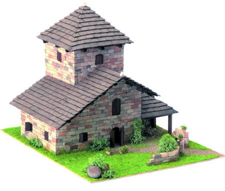 DOMUS KITS Składany Domek z Cegły 3D Rustica Dom