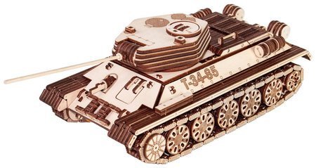 EWA Drewniane Puzzle 3D Czołg T-34-85