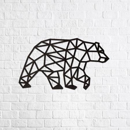EWA Drewniane Puzzle 3D - Dekoracja Niedźwiedź