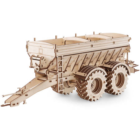 EWA Drewniane Puzzle 3D Naczepa Do Traktorka K-7M