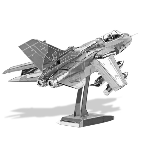 Piececool Puzzle Metalowe Model 3D - Odrzutowiec Bojowy "Tornado"