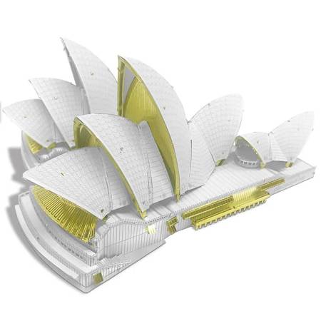 Piececool Puzzle Metalowe Model 3D - Opera Sydney