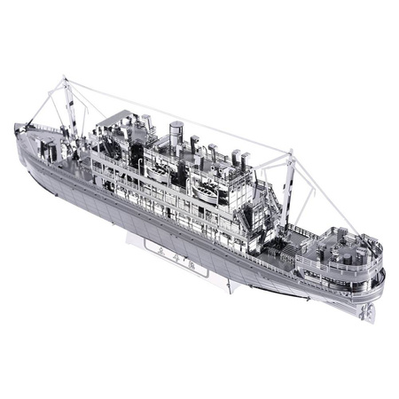 Piececool Puzzle Metalowe Model 3D - Statek "THE CROSSING"
