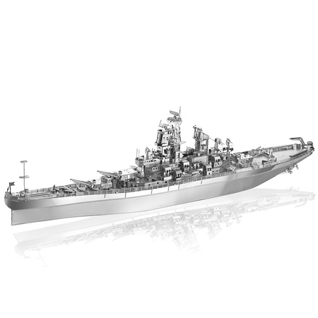 Piececool Puzzle Metalowe Model 3D - Statek USS Missouri