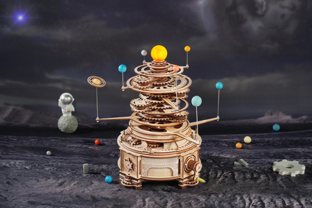 ROBOTIME Drewniane Puzzle 3D - Planetarium