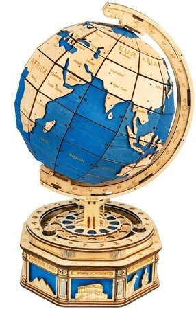 ROBOTIME Drewniany Model Puzzle 3D Edukacyjne Globus