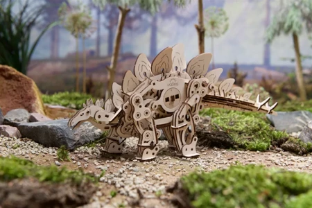 UGEARS Składany Drewniany Model 3D - Stegozaur