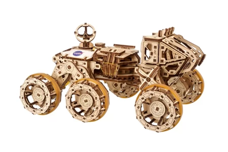 UGEARS Składany Drewniany Model 3D - Załogowy Łazik Marsjański