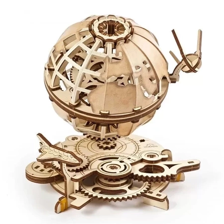 UGEARS Składany Drewniany Model Mechaniczny Puzzle 3D - Globus